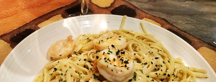 Carrabba's Italian Grill is one of Places we've ate.