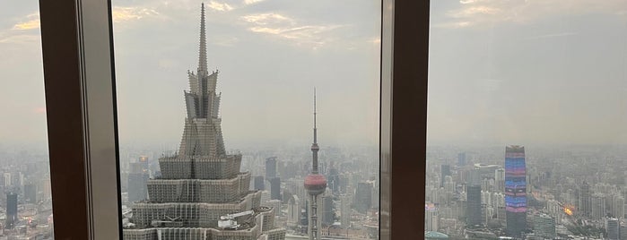 Park Hyatt 87th Floor is one of Places I may visit in Shanghai.