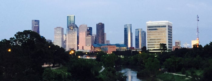 Buffalo Bayou Park is one of Houston.