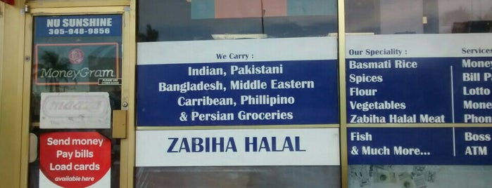Indian grocery and Halal meat is one of Leia : понравившиеся места.