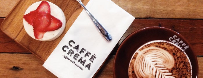 Caffè Crema is one of Coffee & Brunch ☕️.