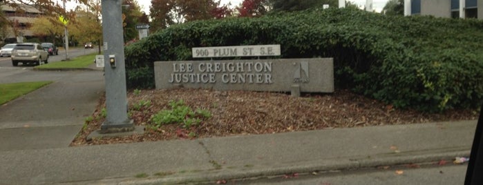 Lee Creighton Justice Center is one of Olympia.