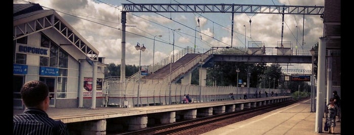 Ж/Д станция Воронок is one of Вокзалы и станции Ярославского направления.