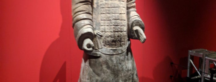 Terracotta Warriors of the First Emperor exhibit is one of Lieux qui ont plu à Richard.