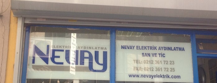 Karaköy Nevay Elektrik Aydınlatma is one of Posti salvati di Aslı.