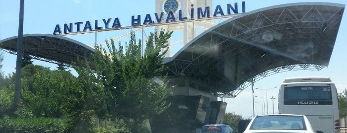 Antalya Havalimanı (AYT) is one of Tempat yang Disukai Sibel.