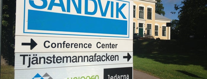 Sandvik Conference Center is one of Visitas.