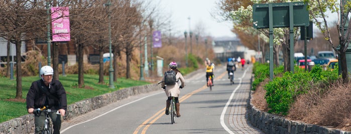 Hudson River Greenway Running Path is one of The Chelsea List by Urban Compass.