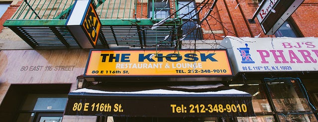 The Kiosk Bar & Restaurant is one of The East Harlem List by Urban Compass.