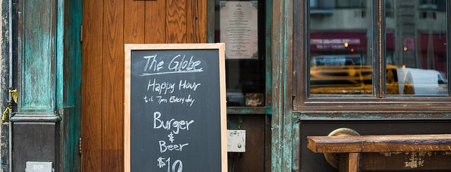 The Globe is one of The Gramercy List by Urban Compass.