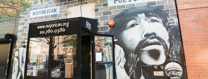 Nuyorican Poets Cafe is one of NYC.