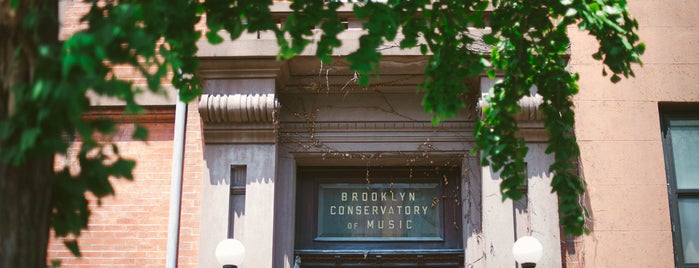 Brooklyn Conservatory of Music is one of The Park Slope List by Urban Compass.