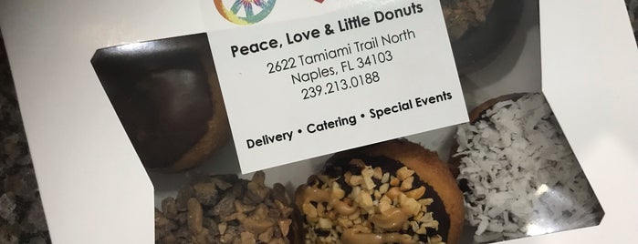 Peace Love & Little Donuts is one of Naples.
