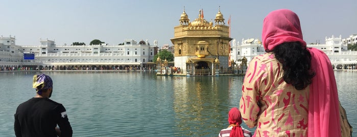 The Golden Temple (ਹਰਿਮੰਦਰ ਸਾਹਿਬ) is one of MaríaMaríaさんのお気に入りスポット.