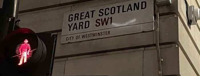 Great Scotland Yard is one of Harry Potter List.