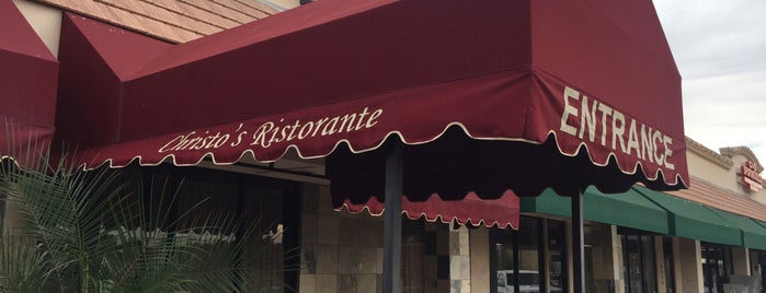 Christo's Ristorante is one of Phoenix Dining Cards.