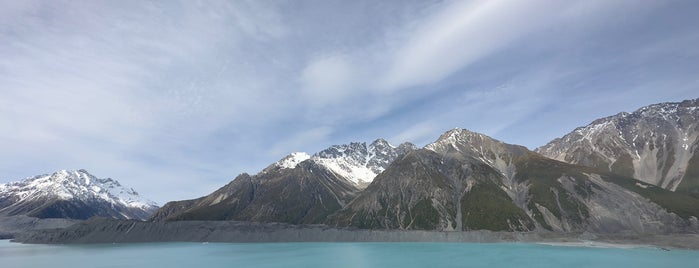 Tasman Glacier is one of NZ - South Island.