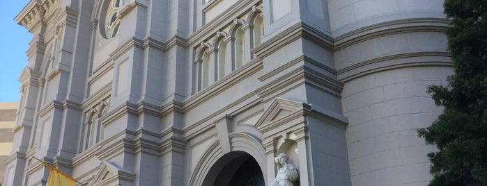 The Cathedral Building is one of Downtown Sacramento.