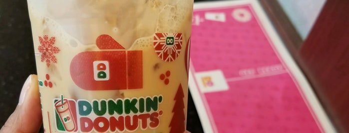 Dunkin' is one of Places We've been.