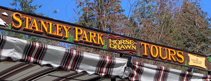 Stanley Park Horse-Drawn Tours is one of Vancouver Attractions.