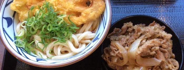 丸亀製麺 is one of 食事.