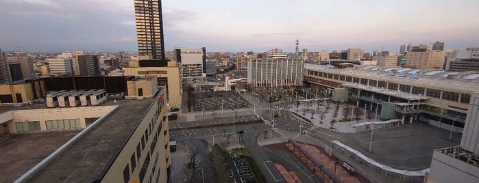Art Hotel Niigata Station is one of สถานที่ที่ Shigeo ถูกใจ.