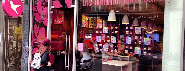 The Hummingbird Bakery is one of london.