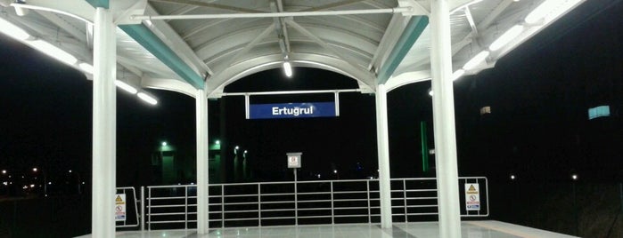 Ertuğrul Metro İstasyonu is one of M2 Üniversite - Kestel Metro Hattı.