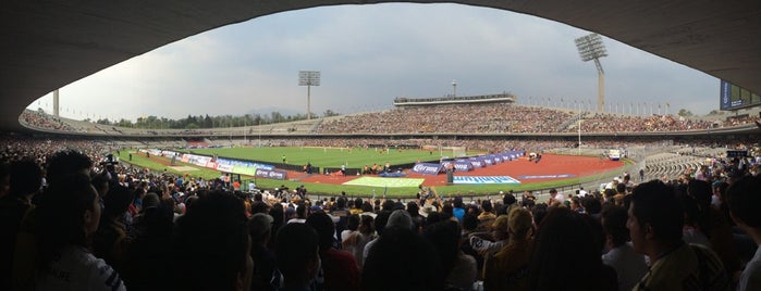 Estadio Olímpico Universitario is one of Locais curtidos por Jorge.