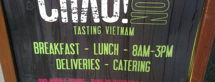 CHAO!NOW is one of Best work eats near St Paul's.