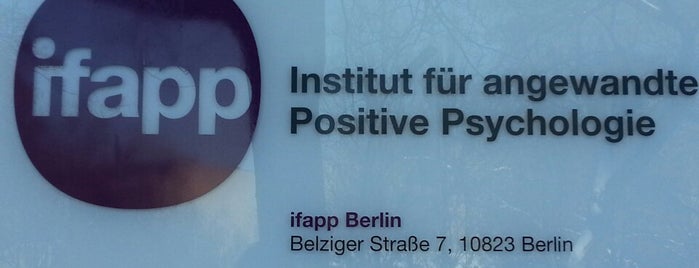 Institut für Angewandte Positive Psychologie is one of Claudia'nın Beğendiği Mekanlar.