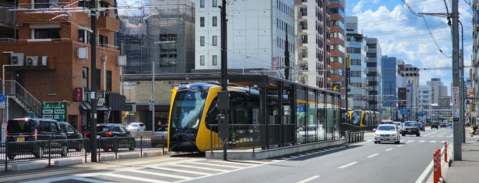 Ekihigashi Park Tram Stop is one of 芳賀・宇都宮LRT.
