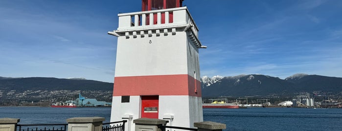 Brockton Point Lighthouse is one of Vancouver.