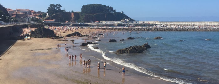 Playa de Rebolleres is one of Playas del Principado de Asturias.