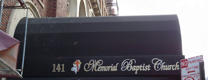 Memorial Baptist Church is one of New York.