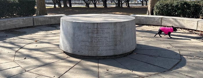 Time Capsule II Marker is one of Virtual Tour of Flushing Meadows Corona Park.