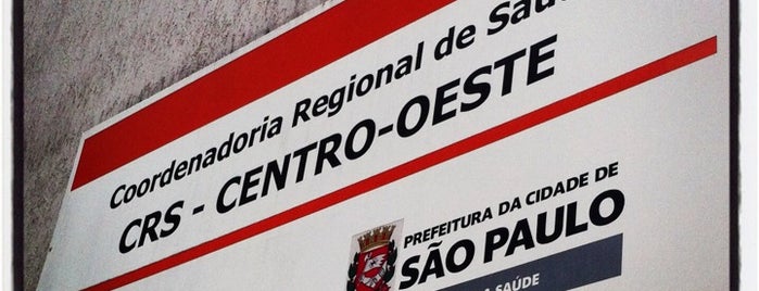 Coordenadoria Regional de Saúde / CRS Centro Oeste is one of Favoritos.