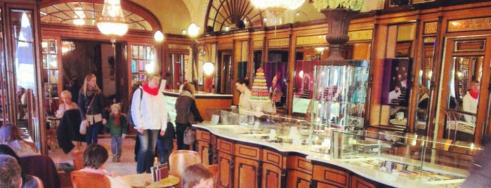 Café Gerbeaud is one of Budapest.