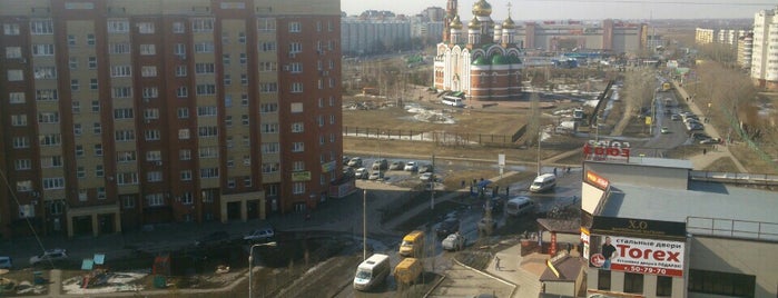 12-й микрорайон is one of Bus stops in Omsk.