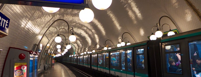 Métro Cité [4] is one of Paris, France.