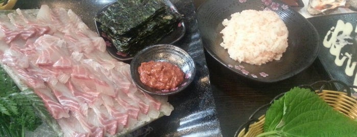 고미횟집 (Gomi Seafood) is one of Jeju.