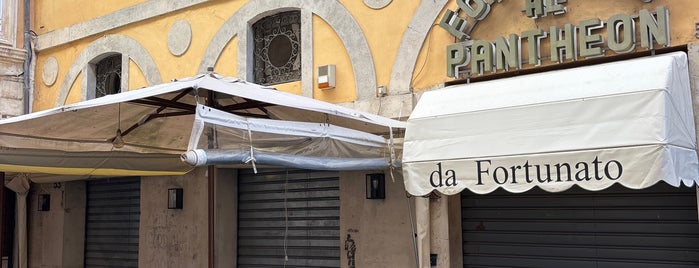 Fortunato al Pantheon is one of Maureen Fant's Quick List of Rome Restaurants.