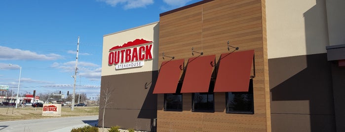 Outback Steakhouse is one of Bloomington.