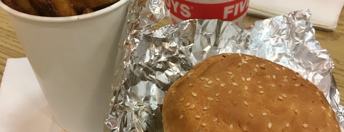 Five Guys is one of Burger-A-Go-Go.