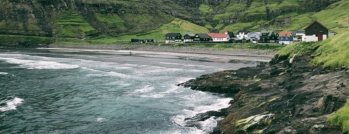 Tjørnuvík is one of Faroe Islands.
