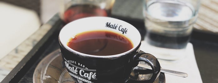 Malé cafe is one of สถานที่ที่ Michal ถูกใจ.