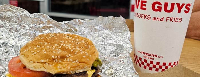 Five Guys is one of Orlando Food.