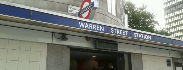 Warren Street London Underground Station is one of Secret London.