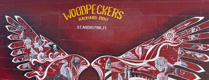 Woodpeckers backyard bbq is one of OUTSIDE NYC.