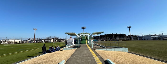 水戸市立サッカー・ラグビー場 （ツインフィールド） is one of サッカー練習場・競技場（関東・有料試合不可能）.